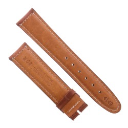 Cinturino Sartoriale Pelle Vitello Marrone Sfumato 20/18 mm B45M 2