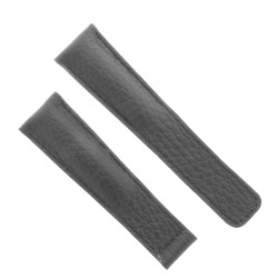 Tag Heuer Cinturino Monaco Pelle Martellata Nero Aftermarket Compatibile  22/18 mm