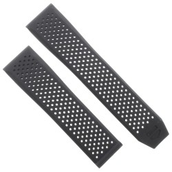 Tag Heuer Cinturino Carrera FT6228 Caucciù Nero 22/20 CBN2A1AA Cronografo.