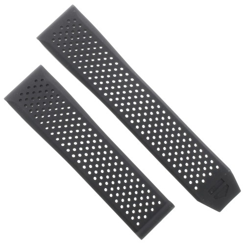 Tag Heuer Cinturino Carrera FT6228 Caucciù  Nero 22/20 CBN2A1AA Cronografo