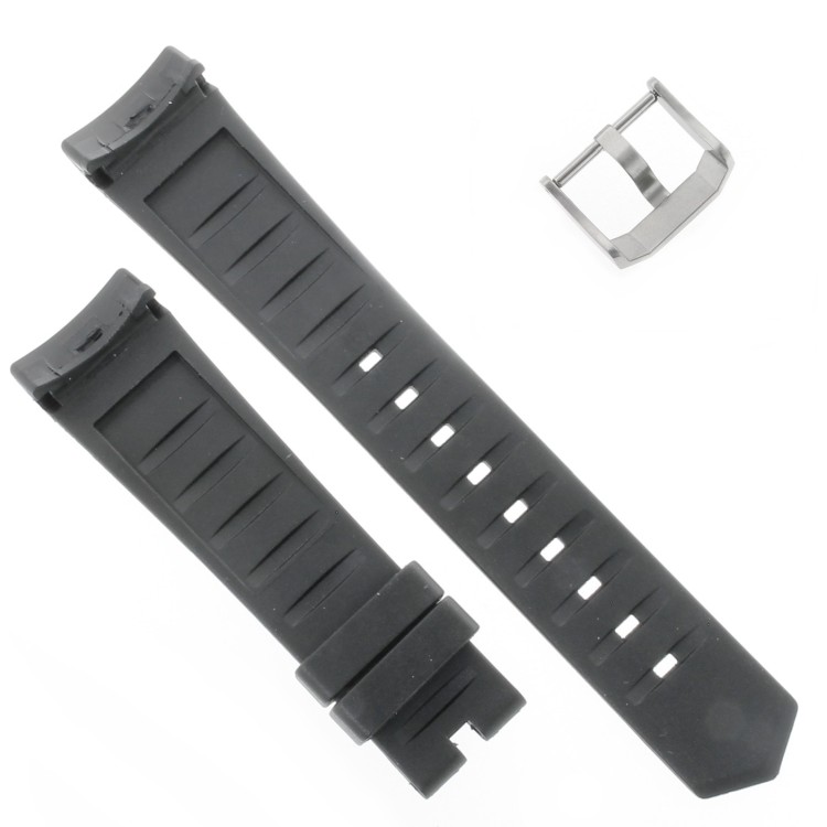 Tag Heuer Cinturino Aquaracer FT8010 FA Caucciù Nero  20/18 mm BT0710