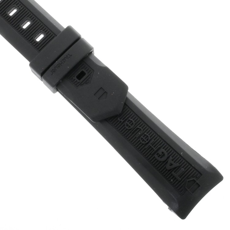 Tag Heuer Cinturino Caucciù FT8010 FA Nero misure 21/18 mm per Aquaracer