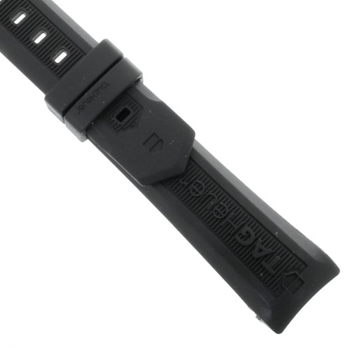 Tag Heuer Cinturino Aquaracer FT8010 FA Caucciù Nero  20/18 mm BT0710