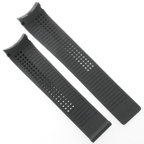 Tag Heuer Cinturino Caucciù FT6014 Nero misure 20/18 mm  per Carrera
