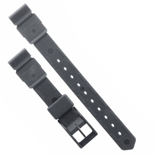 Tag Heuer Cinturino Formula 1 prima edizione 1985 (Ladies) in plastica Nero - black plastic strap  BS0481