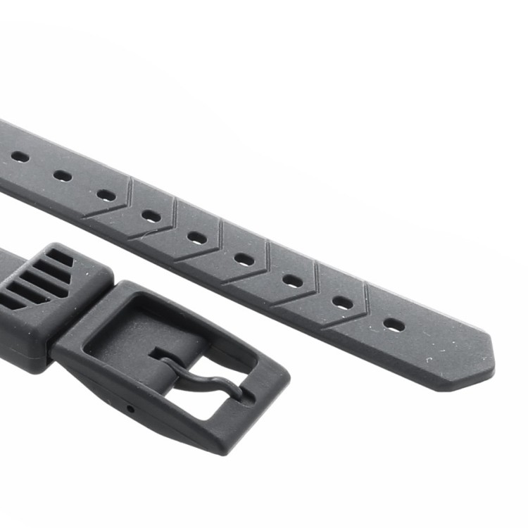 Tag Heuer Cinturino Formula 1 prima edizione 1985 (Ladies) in plastica Nero - black plastic strap  BS0481