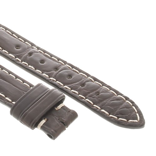 Longines Cinturino Alligatore L682120613 FDA Marrone Opaco 13/12 mm