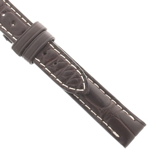 Longines Cinturino Alligatore L682120613 FDA Marrone Opaco 13/12 mm