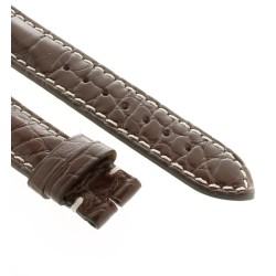 Longines Cinturino Alligatore L682101351 FA Marrone testa di Moro 14/14 mm 2