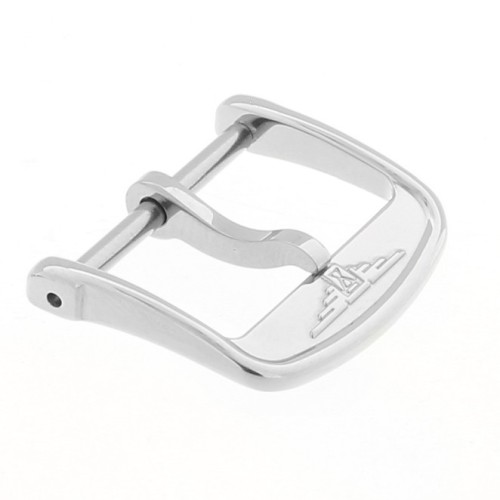 Longines Fibbia ardiglione acciaio - steel pin buckle 12 mm