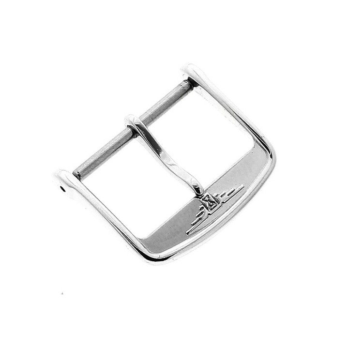 Longines Fibbia ardiglione acciaio - steel pin buckle 12 mm