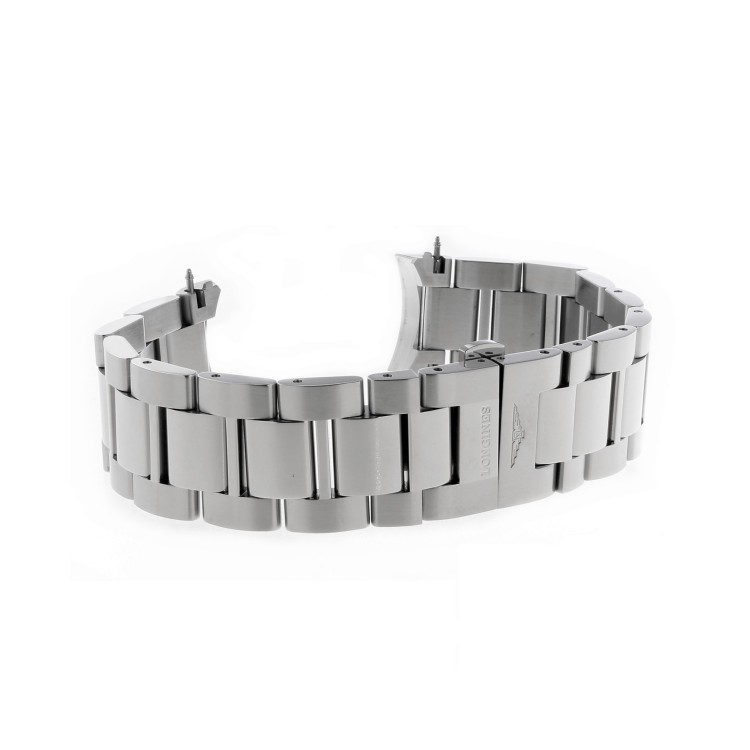 Longines bracciale in acciaio per Conquest ansa 19 mm L3.676.4 , L3.776.4