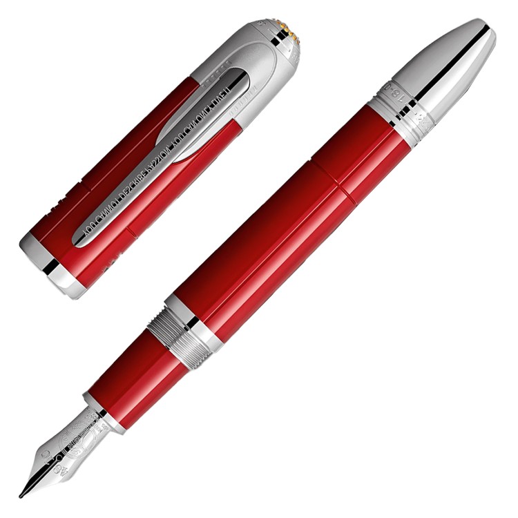 MONTBLANC Enzo Ferrari 127174 Stilografica Pennino M Great Characters Limited Edition 1898.