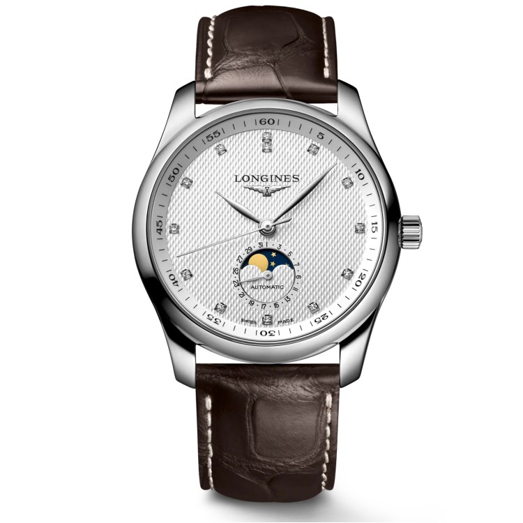 LONGINES MASTER COLLECTION L2.909.4.77.3 Fasi Lunari Automatico 40 mm.