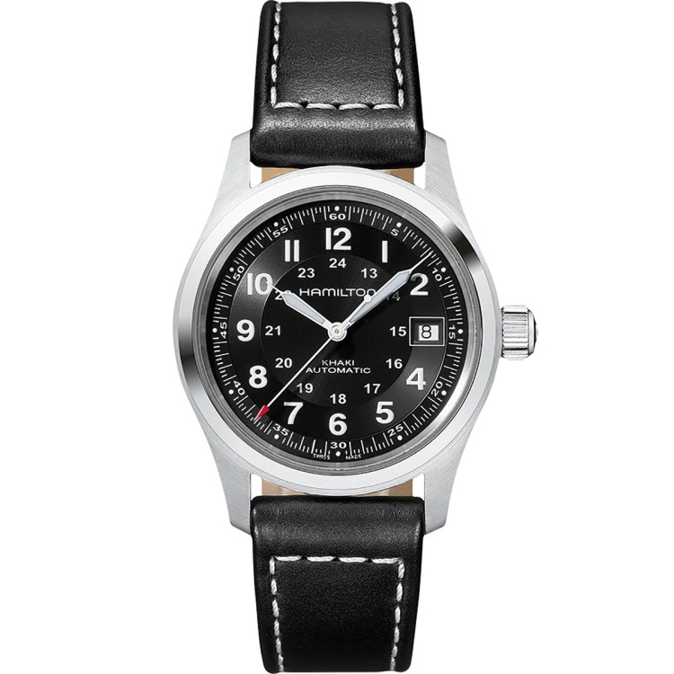 Hamilton Kaki Field H70455733 Acciaio 38 mm Automatico Nero