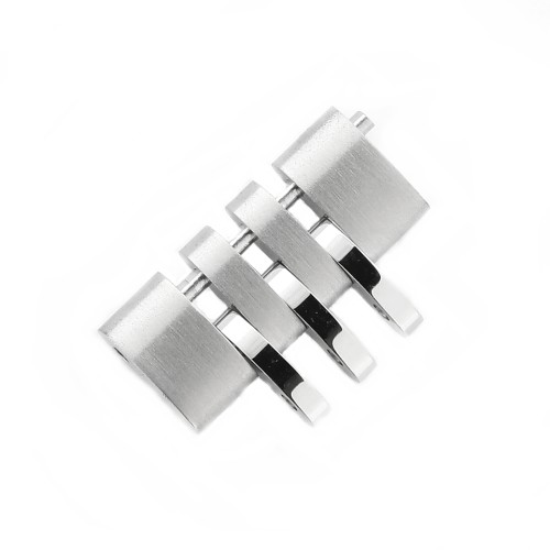 Longines maglia acciaio per Collezione Record. L2.321.4 e L2.321.0, 14 mm