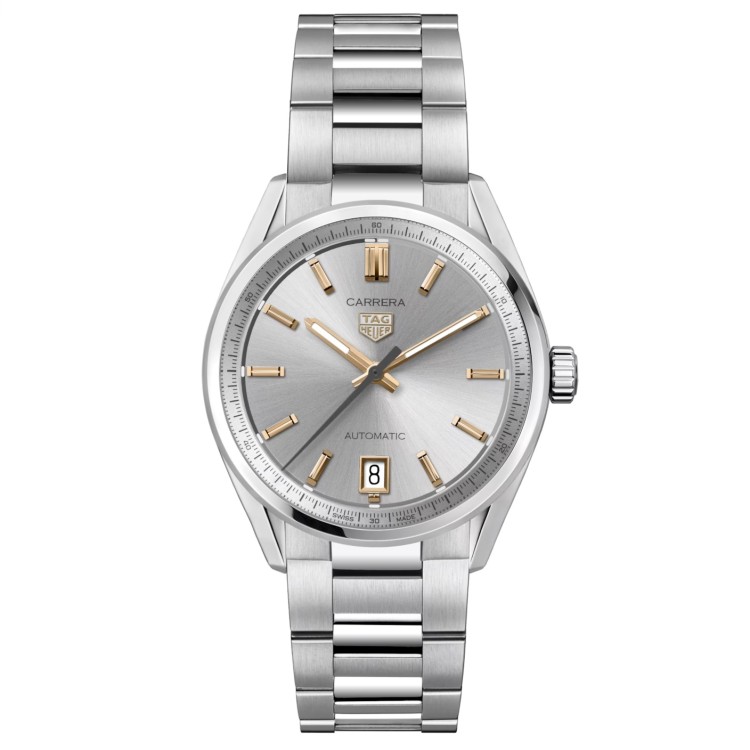 TAG HEUER CARRERA WBN2310.BA0001 Automatico 36 mm Nero Indici Rosati.