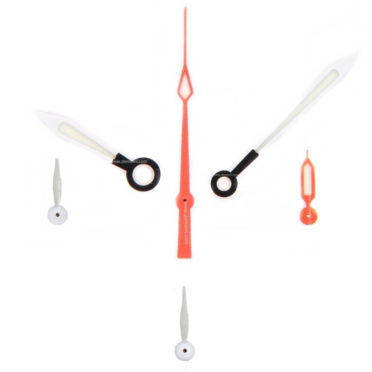 Zenith lancette set 6 pezzi per Cronografo El Primero 02.0480.405 flyback
