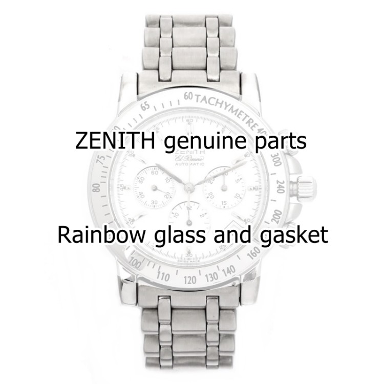Zenith Vetro Zaffiro + Giunto per ref 02.0360.400 cronografo Rainbow