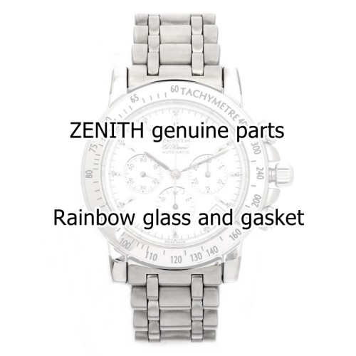 Zenith Vetro Zaffiro + Giunto per ref 02.0360.400 cronografo Rainbow