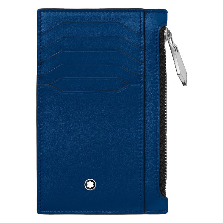 MONTBLANC Meisterstuck 129687 Portamonete Blu 3cc.