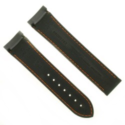 OMEGA cinturino caucciù nero 22/20 mm Seamaster Planet Ocean II 600mt 45,5 cal 8500 ,  232.32.46 2