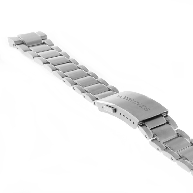 Longines Bracciale in acciaio Spirit  orologio, ansa 22 mm.  L3.812.4  Zulu Time e simili. Intercambiabile