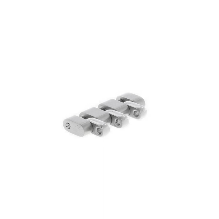 Longines maglia acciaio per Ultra-Chron L2.386.4. 18 x 6 x 4 mm