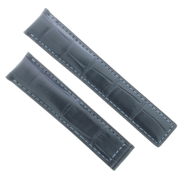 Tag Heuer Cinturino Alligatore FC6292 Blu Opaco 20/18 per Carrera