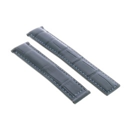 Tag Heuer Cinturino Alligatore FC6292 Blu Opaco 20/18 per Carrera 2