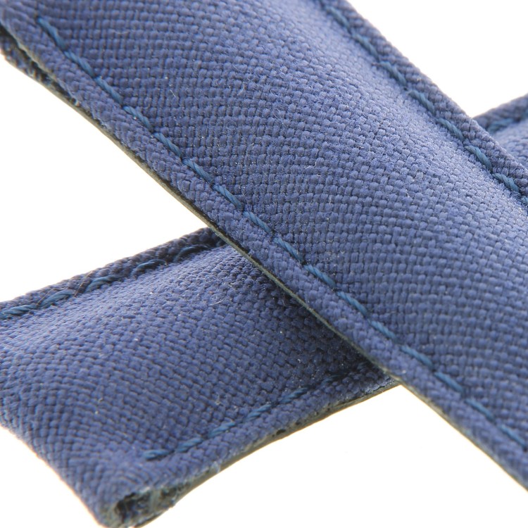 Tag Heuer Cinturino Monaco Cordura Blu Aftermarket Compatibile 22/18 mm.