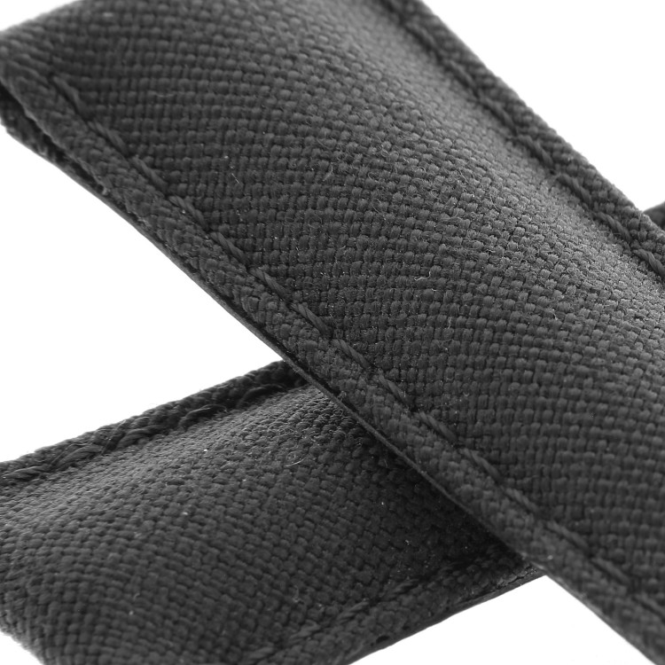 Tag Heuer Cinturino Monaco Cordura Nero Aftermarket Compatibile 22/18 mm.