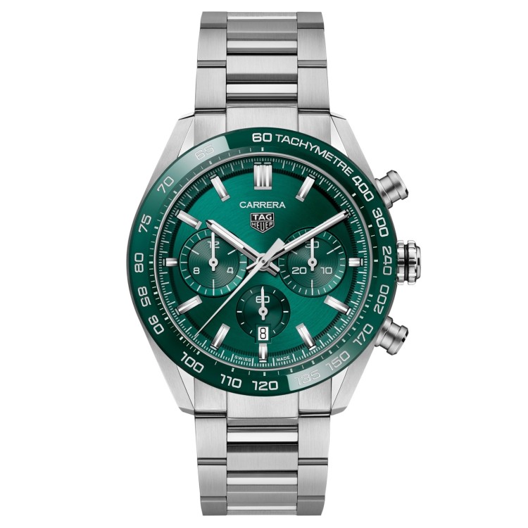 TAG Heuer Carrera Cronografo automatico 44 mm Acciaio e ceramica CBN2A1N.BA0643
