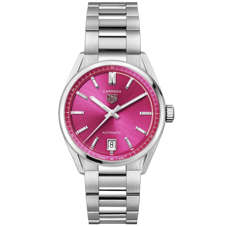 TAG HEUER CARRERA WBN2313.BA0001 Date Automatico 36 mm Acciaio Rosa.