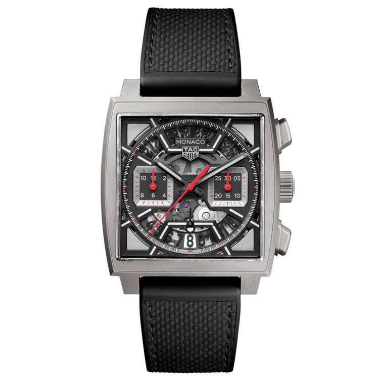 TAG Heuer Monaco Chronograph Cronografo automatico 39 mm Titanio CBL2183.FT6236