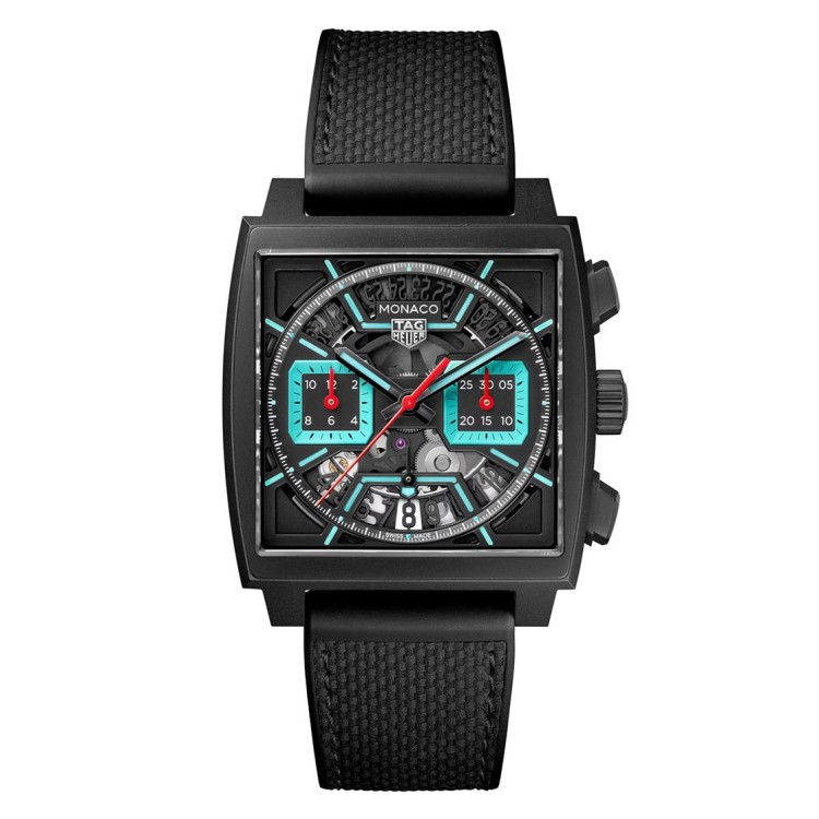 TAG HEUER MONACO CBL2184.FT6236 Cronografo Automatico Nero 39 mm.