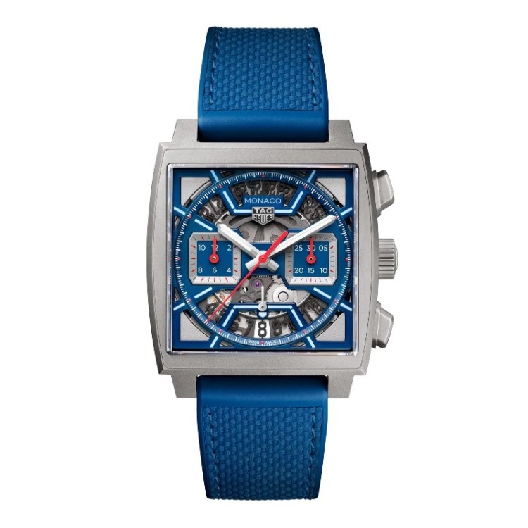 TAG HEUER MONACO CBL2182.FT6235 Cronografo Automatico Blu 39 mm.
