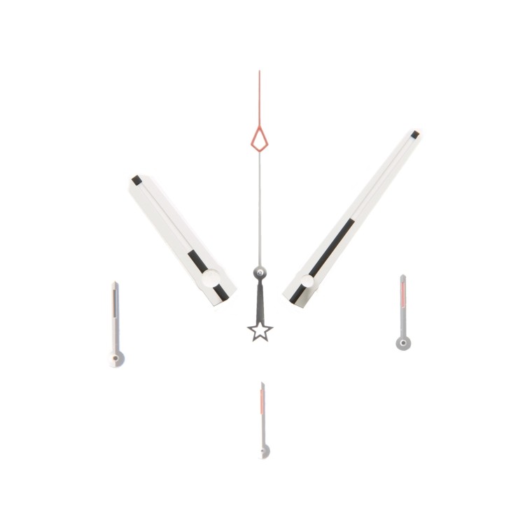 Zenith set sfere lancette Cronografo El Primero Stratos 03.2060.405/21 flyback.