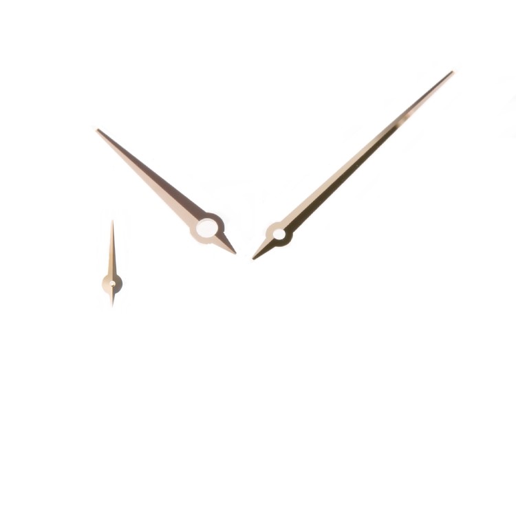 Zenith set lancette o sfere acciaio finitura rosa per Ultra Thin  18.2010.681/01.