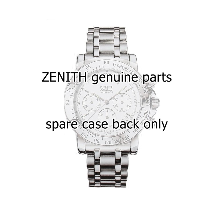 Zenith Fondello a vite per ref 01.0360.410 cronografo Rainbow Acciaio