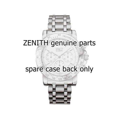 Zenith Fondello a vite per ref 01.0360.400 cronografo Rainbow Acciaio