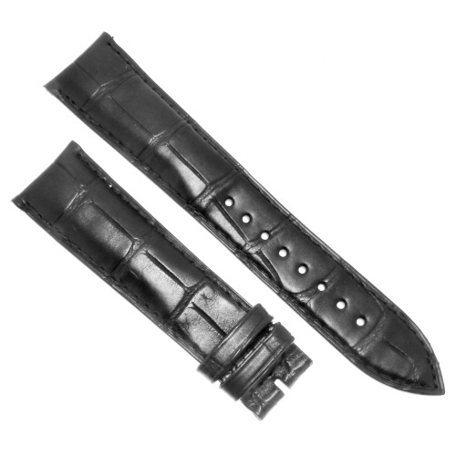 Jaeger-LeCoultre Cinturino Alligatore nero opaco 21/18mm