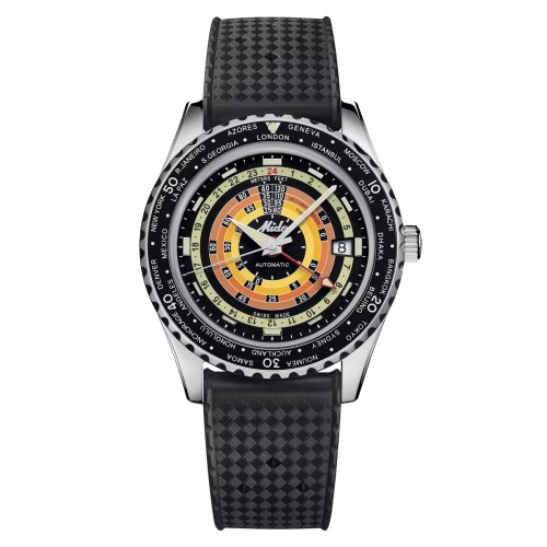 MIDO Ocean Star Decompression World Timer M026.829.17.051.00 Automatico 40,5 mm Nero
