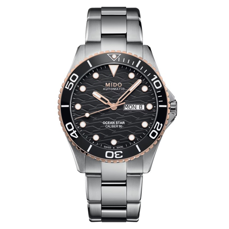 MIDO Ocean Star 200C M042.430.21.051.00 Automatico in Acciaio e Ceramica 42,5 mm Nero.