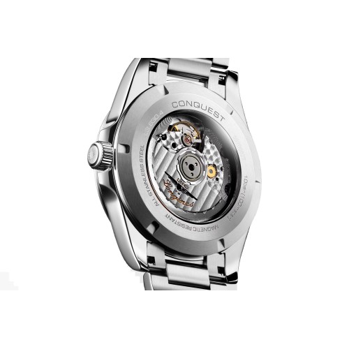LONGINES CONQUEST L3.830.4.52.6 misura 41 mm Automatico Nero