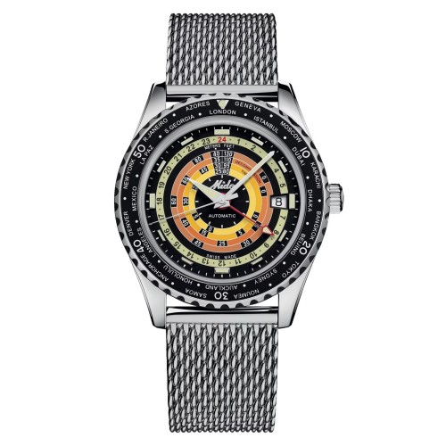 MIDO Ocean Star Decompression World Timer M026.829.17.051.00 Automatico 40,5 mm Nero