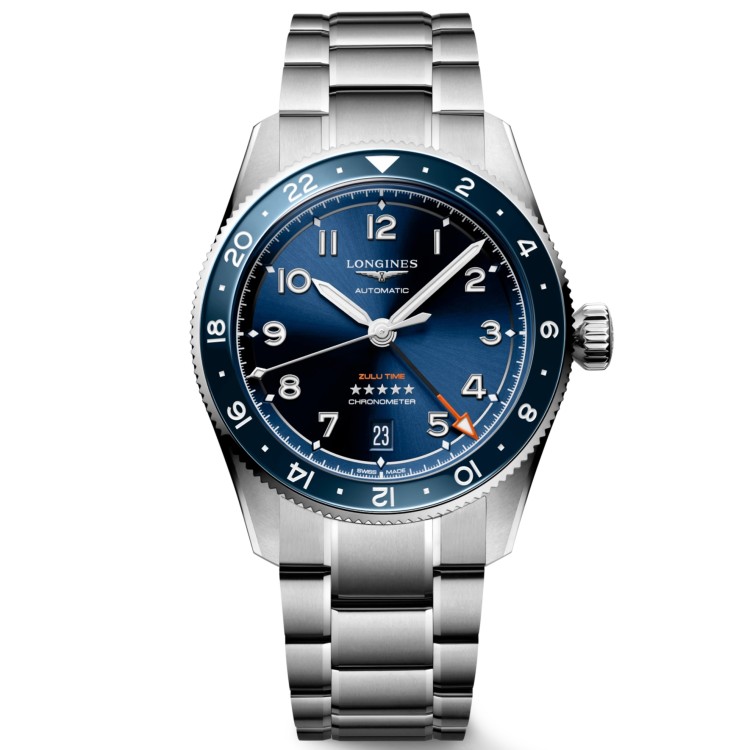 LONGINES SPIRIT L3.802.4.93.6 Acciaio 39 mm Automatico Blu.