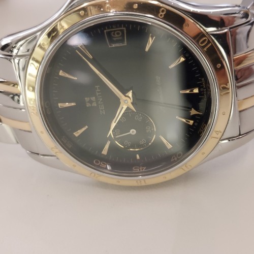 ZENITH Secondo Polso Class 6 Gmt 38 mm 90/53.0030.682/21 Cassa e Bracciale acciao oro 18 kt