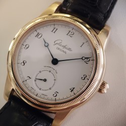 GLASHUTTE 1845 Classic ref 49-05-04-02-04 Meccanico a carica manuale 39 mm in Oro Rosa 18 kt 2