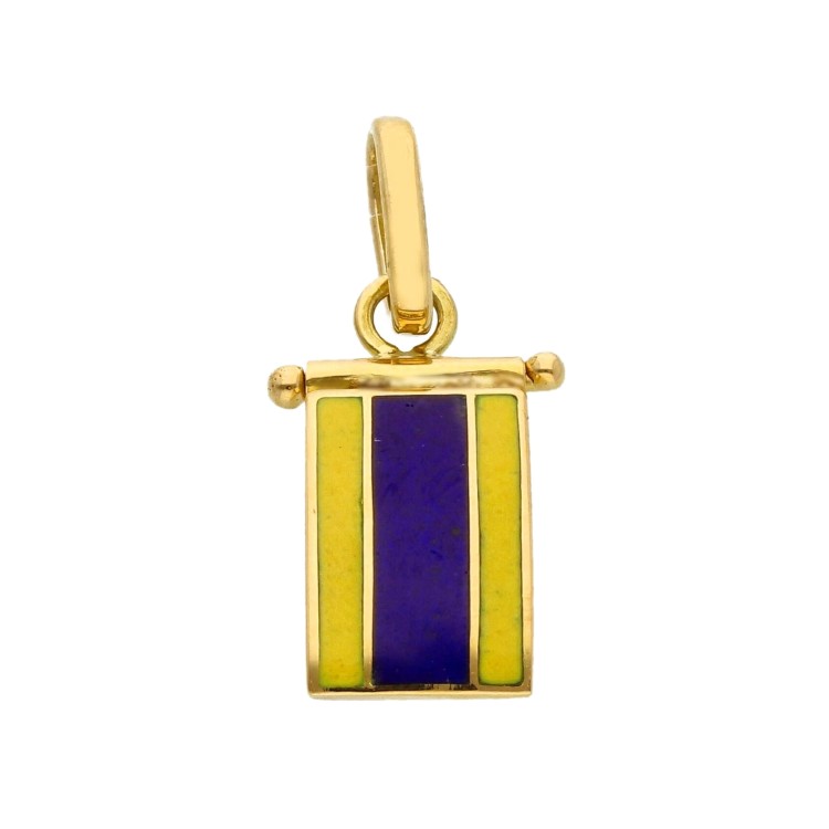 Iniziale Iniziale D Codice Nautico Oro 18 kt